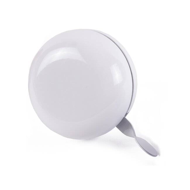 Benson Grote fietsbel - ding-dong geluid - Ø 80 mm - wit