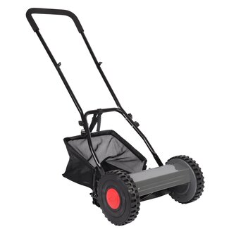 Talen Tools Handgrasmaaier met Opvangbak - 30 cm Breed - 16L