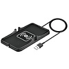 Benson Draadloze Qi Oplader - Oplaadmat - Zwart - 180 x 105 x 25 mm Benson Draadloze Qi Oplader - Oplaadmat - Zwart - 180 x 105 x 25 mm