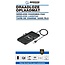 Benson Draadloze Qi oplader - antislip - zwart - 180 x 105 x 25 mm
