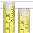 Silverline Rolmaat met Blokkeerknop - Lengte 5 meter x 19 mm