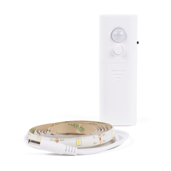 Benson Slimme LED strip met bewegingssensor - warmwit licht - 1 meter - flexibel en energiezuinig