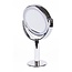 Benson Make-up spiegel - LED touch - dimbaar - 2-zijdig - chroom - Ø 13 cm