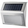 Hofftech LED Wandlamp Solar - RVS - IP44 - 400 Mah - 1.2 Volt - 2 stuks Hofftech LED Wandlamp Solar - RVS - IP44 - 400 Mah - 1.2 Volt - 2 stuks