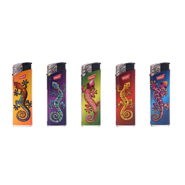 Prof Wegwerpaanstekers - Regelbare vlam - Salamander design - 50 stuks