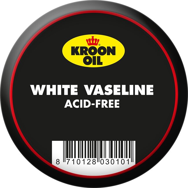 Kroon Witte vaseline - zuurvrij - reuk- en smaakloos - 65 ml - veelzijdig gebruik