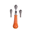 Benson Verzinkboor Handvat 12 mm - 16 mm - 19 mm - 4 delig Benson Verzinkboor Handvat 12 mm - 16 mm - 19 mm - 4 delig