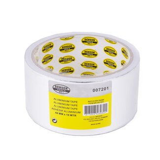 Benson Isolatietape - Aluminium - Zelfklevend - Temperatuurbestendig - 48 mm x 10 m - Zilver