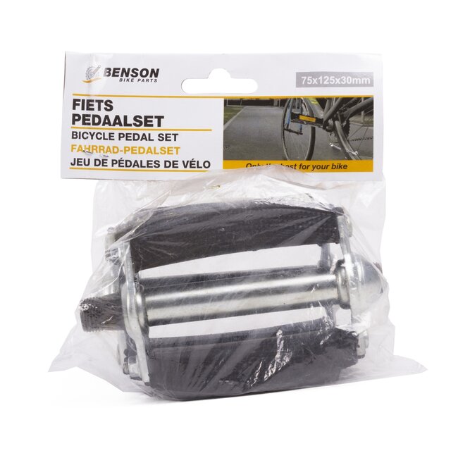 Benson Universele fietspedalen - anti-slip - reflectoren - 2 stuks
