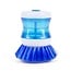 Benson Afwasborstel met doseerpomp - Quick en easy - Blauw - Handig voor kamperen en kleine vaat
