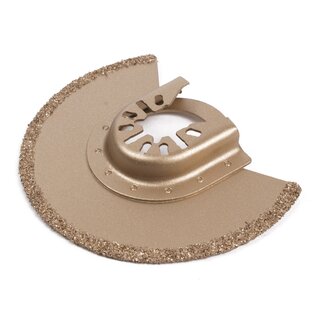 Hofftech Halfrond gebogen zaagblad - carbide coating - 85 mm - voor tegelvoegen en sleuven Hofftech Halfrond gebogen zaagblad - carbide coating - 85 mm - voor tegelvoegen en sleuven
