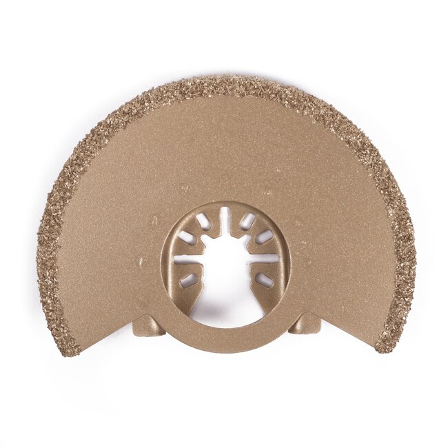 Hofftech Halfrond gebogen zaagblad - carbide coating - 85 mm - voor tegelvoegen en sleuven