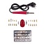 Hofftech Soldeerbout set - Markeerset - 24-delig - 30W - Inclusief draagkoffer