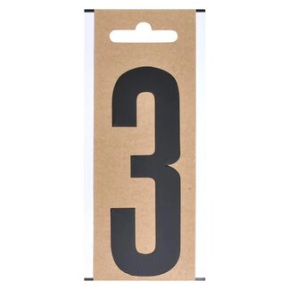 Seilflechter Cijfersticker 3 - 10 cm - Geschikt voor boot of caravan