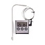 Benson Digitale braadthermometer - timer en alarm - nauwkeurige meting tot 250°C - roestvrijstalen sonde