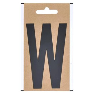 Seilflechter Letter Etiket / Sticker "W" - Hoogte 10 cm