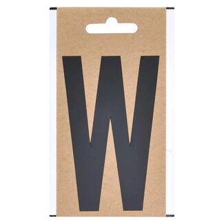 Seilflechter Lettersticker "W" - 10 cm hoog - Geschikt voor boot en caravan