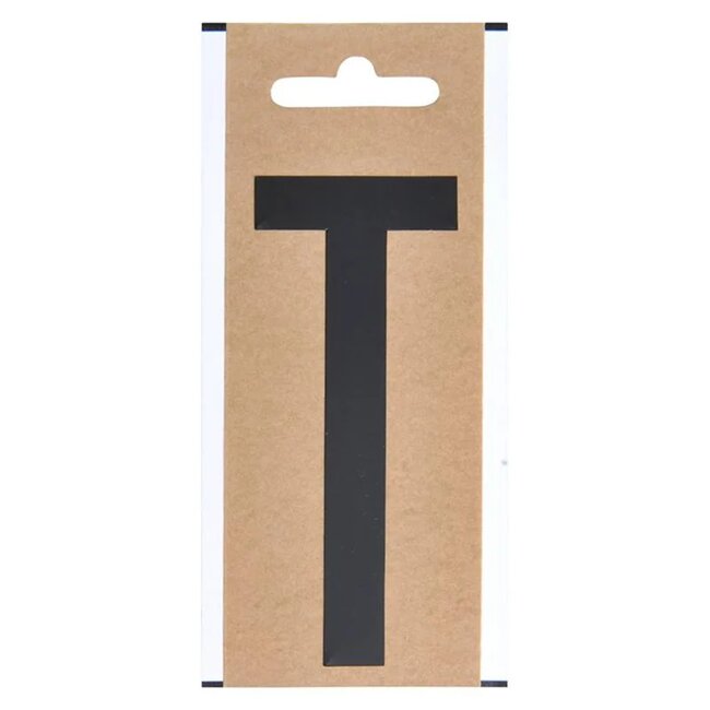 Seilflechter Lettersticker "T" - 10 cm - Voor boot of caravan