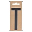 Seilflechter Letter Etiket / Sticker "T" - Hoogte 10 cm