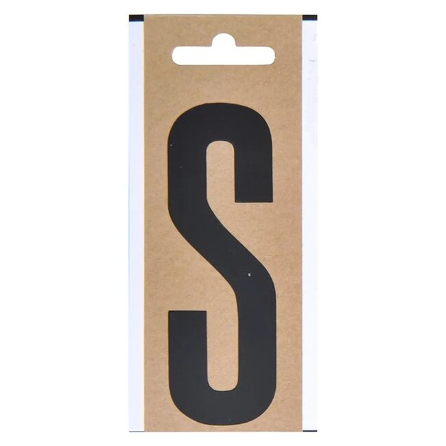 Seilflechter Letter Etiket / Sticker "S" - Hoogte 10 cm