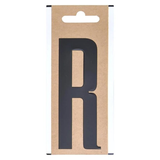 Seilflechter Lettersticker "R" - 10 cm - Geschikt voor boot en caravan