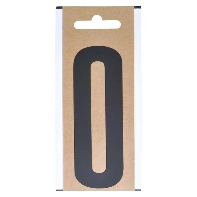 Seilflechter Lettersticker "O" - Hoogte 10 cm - Voor boot of caravan