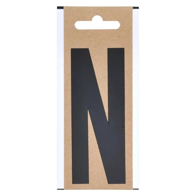 Seilflechter Lettersticker "N" - 10 cm hoog - Geschikt voor boot of caravan