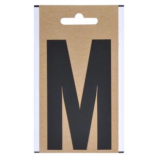 Seilflechter Letter Etiket / Sticker "M" - Hoogte 10 cm