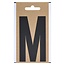 Seilflechter Letter Etiket / Sticker "M" - Hoogte 10 cm