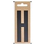 Seilflechter Letter Etiket / Sticker "H" - Hoogte 10 cm