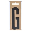 Seilflechter Letter Etiket / Sticker "G" - Hoogte 10 cm Seilflechter Letter Etiket / Sticker "G" - Hoogte 10 cm