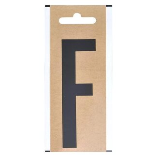 Seilflechter Letter Etiket / Sticker "F" - Hoogte 10 cm