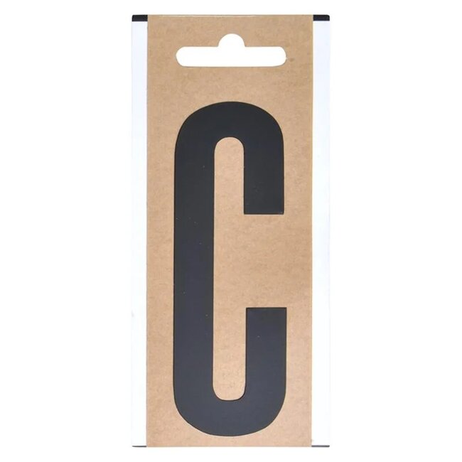 Seilflechter Lettersticker "C" - 10 cm - Voor boot of caravan
