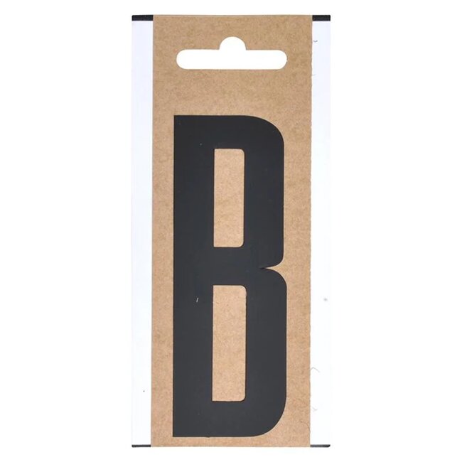 Seilflechter Lettersticker "B" - 10 cm - Voor Boot of Caravan
