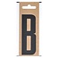 Seilflechter Letter Etiket / Sticker "B" - Hoogte 10 cm