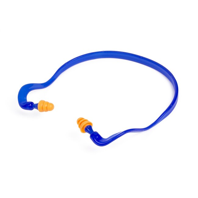 Benson Lichtgewicht oordoppen met U-beugel - SNR 21 dB - Blauw