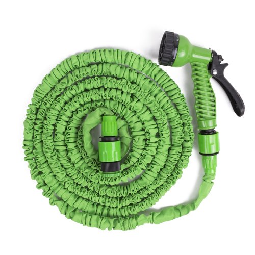 Benson Flexibele Tuinslang 10 meter met Sproeikop Benson Flexibele Tuinslang 10 meter met Sproeikop
