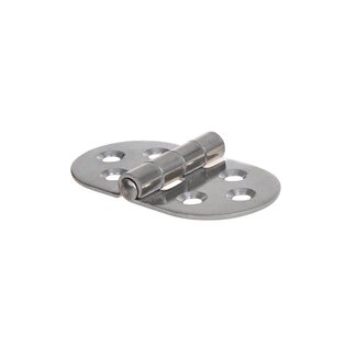 Seilflechter Scharnier - RVS AISI 316 - 71 x 40 mm - 6 gaats