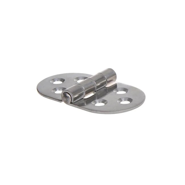 Seilflechter Scharnier - RVS AISI 316 - 71 x 40 mm - 6 gaats