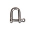 Seilflechter Korte D-sluiting - RVS - 6 mm - 180 kg - Bestand tegen zoet en zout water