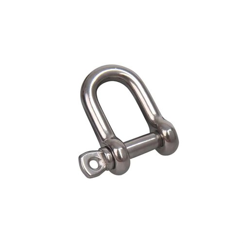 Pro Plus D-sluiting kort 6mm, A4 RVS AISI 316, 1.800 daN Pro Plus D-sluiting kort 6mm, A4 RVS AISI 316, 1.800 daN