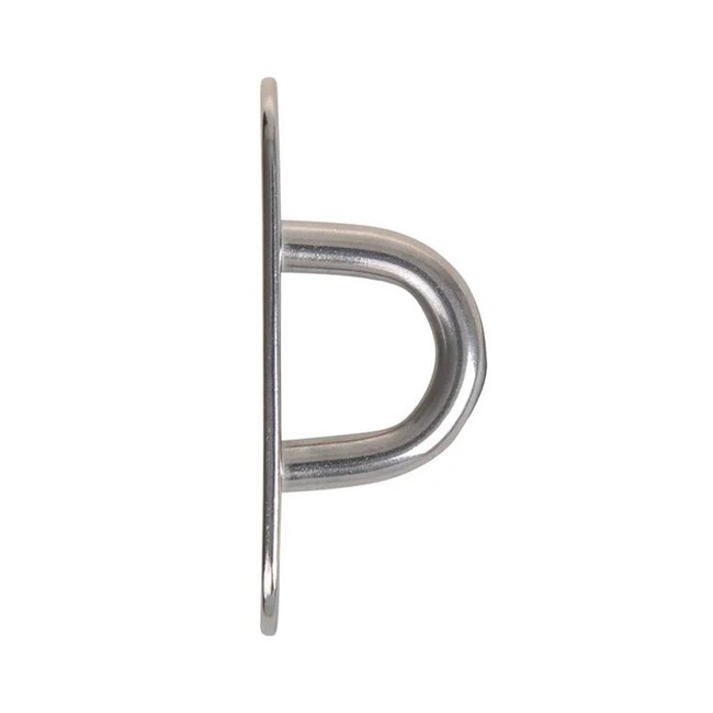 Seilflechter Aanlegring - RVS 316 - 80 x 25 mm - Zilver - Oogdiameter 16 mm