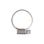 Seilflechter Slangklem - RVS AISI 316 - Corrosiebestendig - 23-35 mm