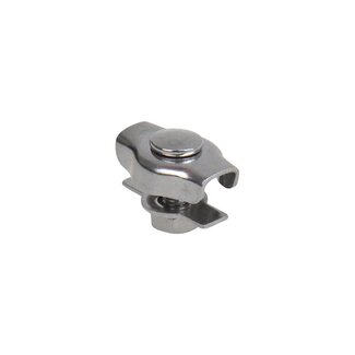 Seilflechter Staaldraadklem - Simplex - Corrosiebestendig - 2 mm - RVS AISI 316 Seilflechter Staaldraadklem - Simplex - Corrosiebestendig - 2 mm - RVS AISI 316