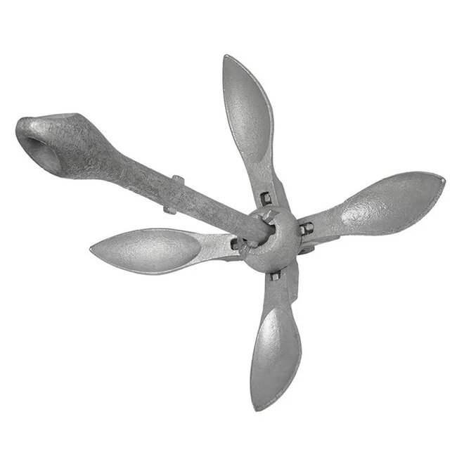 Seilflechter Paraplu anker - Gegalvaniseerd - Eivormige kop - 3,2 kg