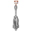 Seilflechter Paraplu anker - Gegalvaniseerd - Eivormige kop - 3,2 kg