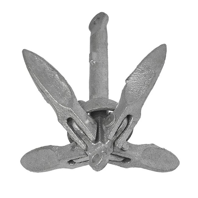 Seilflechter Paraplu-anker - Gegalvaniseerd staal - Eivormige kop - 0,7 kilo - Compact en krachtig