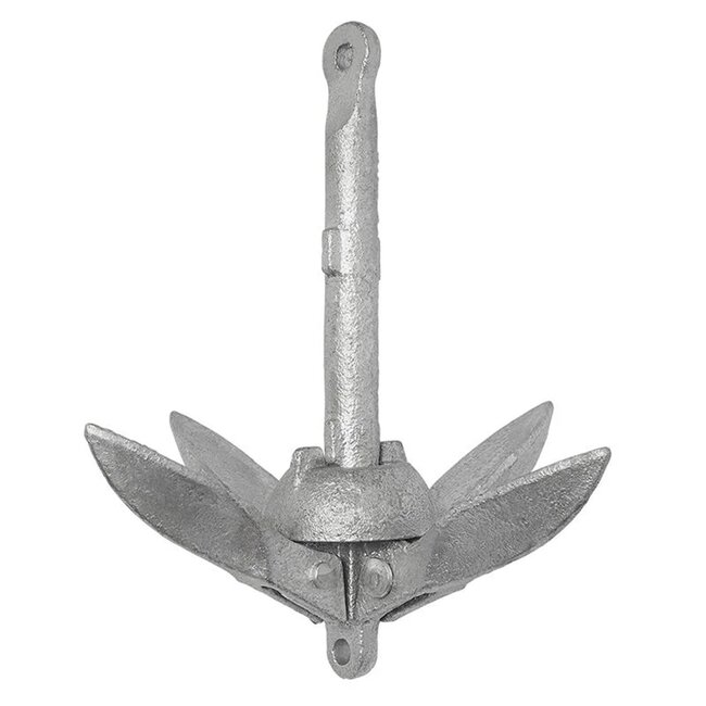 Seilflechter Paraplu-anker - Gegalvaniseerd staal - Eivormige kop - 0,7 kilo - Compact en krachtig