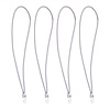 Seilflechter Zeilbinder met Nylonhaken - 55 cm - Wit - 4 stuks Seilflechter Zeilbinder met Nylonhaken - 55 cm - Wit - 4 stuks