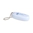 Seilflechter Drijvende sleutelhanger - reddingsboei - wit - schuimrubber - 8,5 x 3,5 x 2 cm